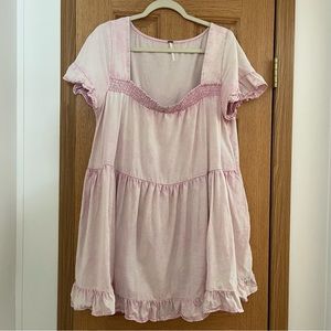 Free People Sadie Denim Tunic